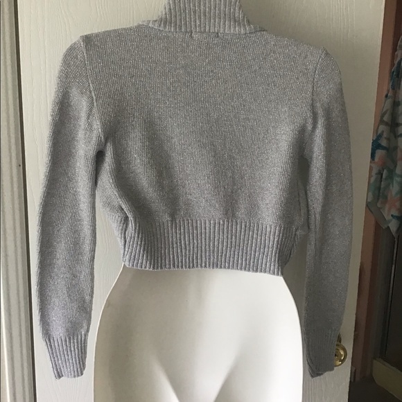 Bina sweater silver sparkle sweater size small NWT great for Holidays 🌹 - Picture 7 of 14